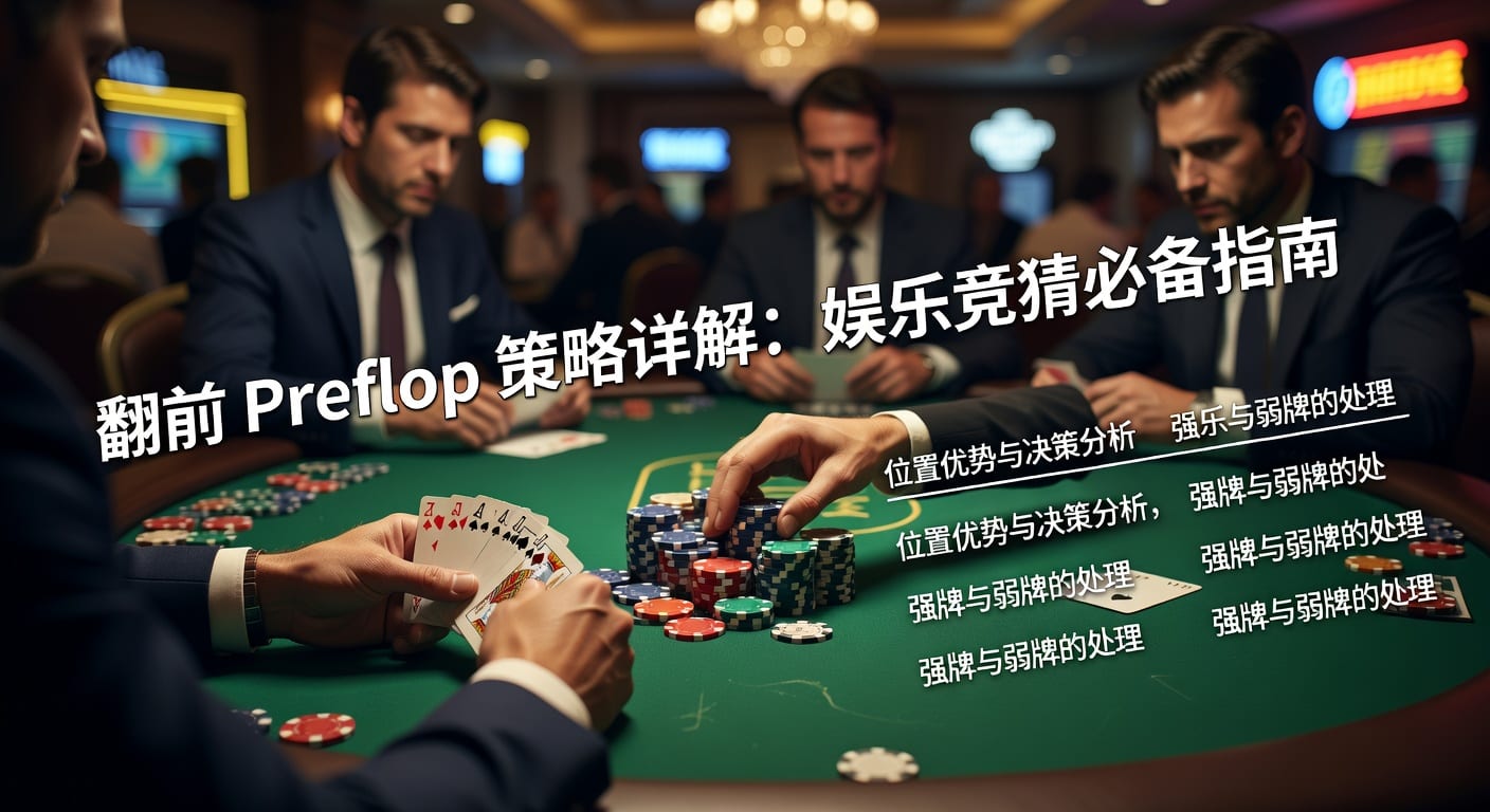 翻前 preflop：起手决策与筹码管理