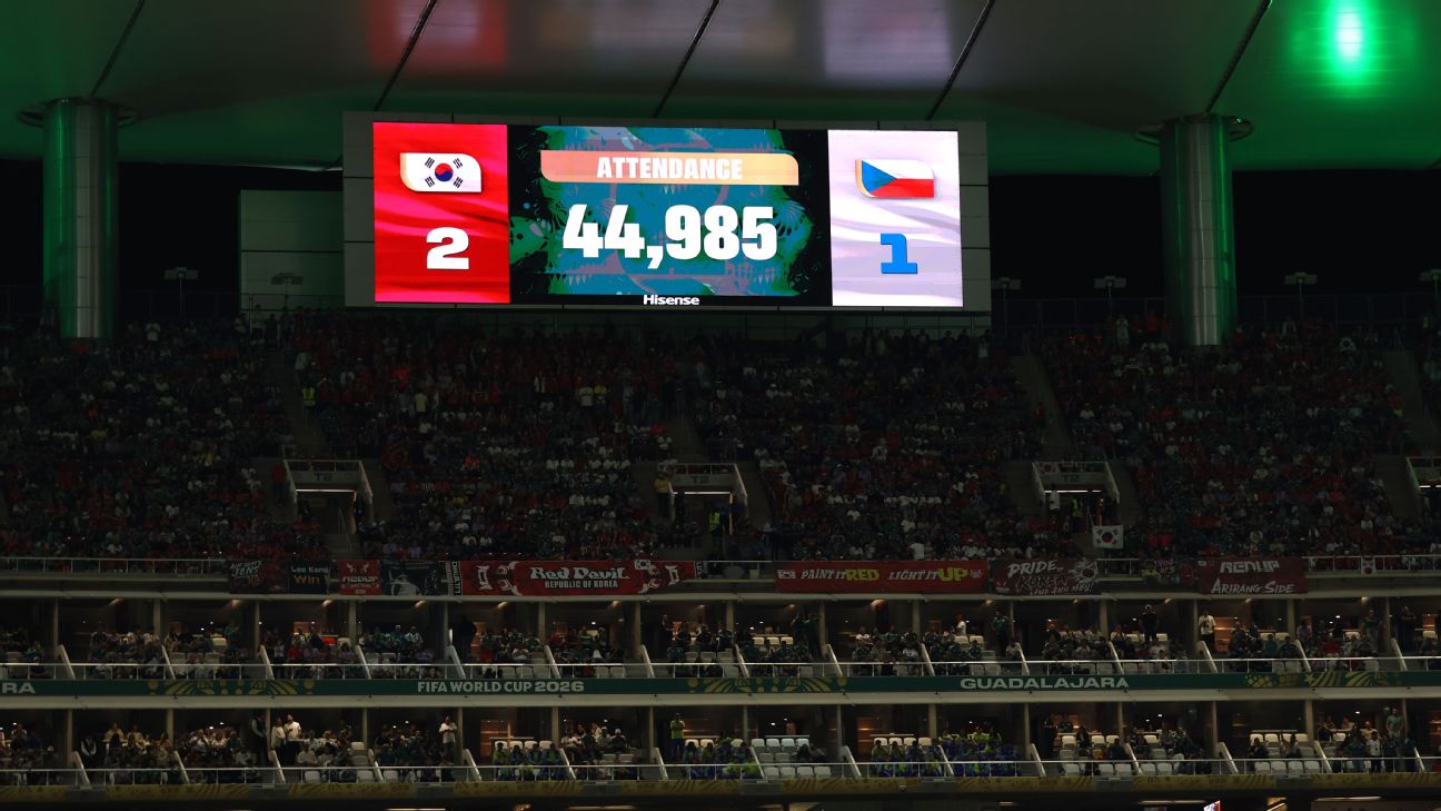 FIFA为韩捷世界杯4.5万人数辩护，空座风波背后的数据博弈